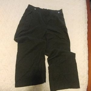 Definitions Olive Green wide leg pants